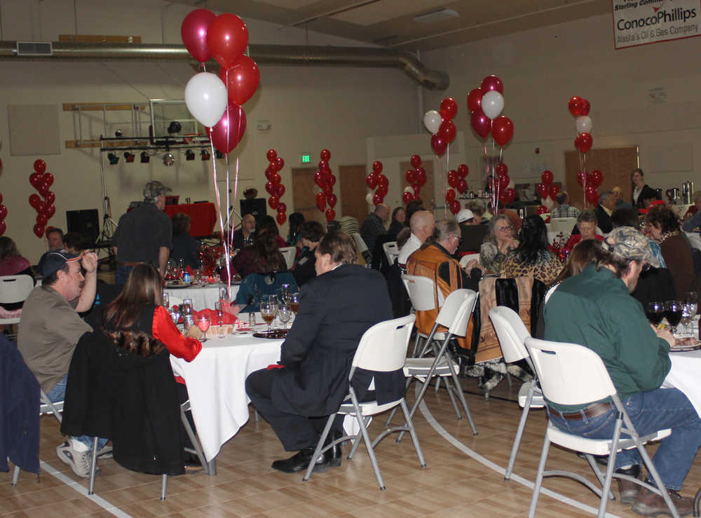 Sterling Community Center hosted Valentine's day dinner and dance