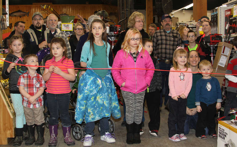 Big fish for little kids in Annual Ice Fishing Derby