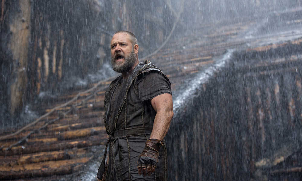 This image released by Paramount Pictures shows Russell Crowe in a scene from "Noah." (AP Photo/Paramount Pictures, Niko Tavernise)