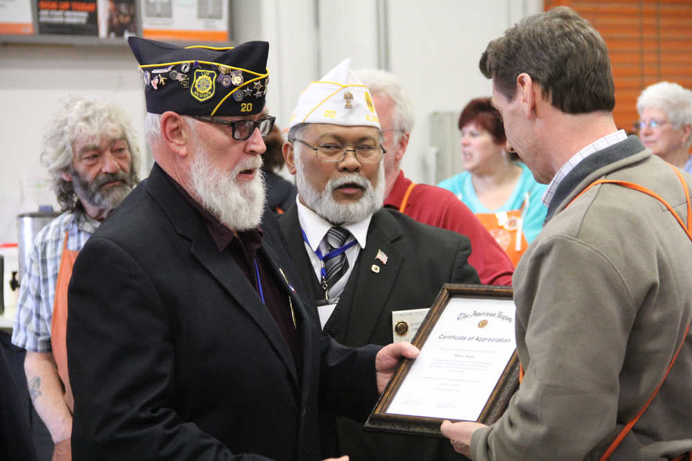 Home Depot honored for courtesy toward veterans