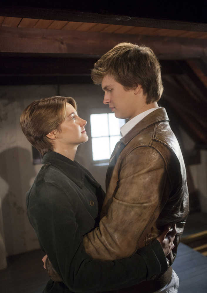 This image released by 20th Century Fox shows Ansel Elgort, right, and Shailene Woodley appear in a scene from "The Fault In Our Stars." (AP Photo/20th Century Fox, James Bridges)