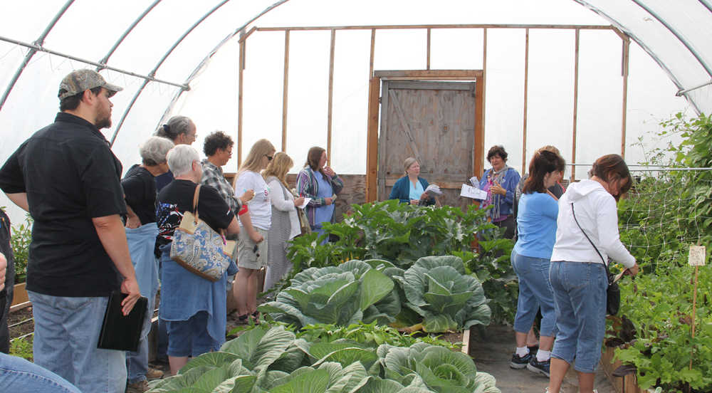 High Tunnel gardening featured at Food Bank Farmers Market