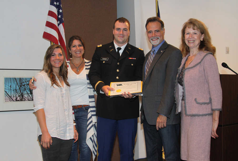 Alaskan West Point Grad honored at joint Chamber luncheon