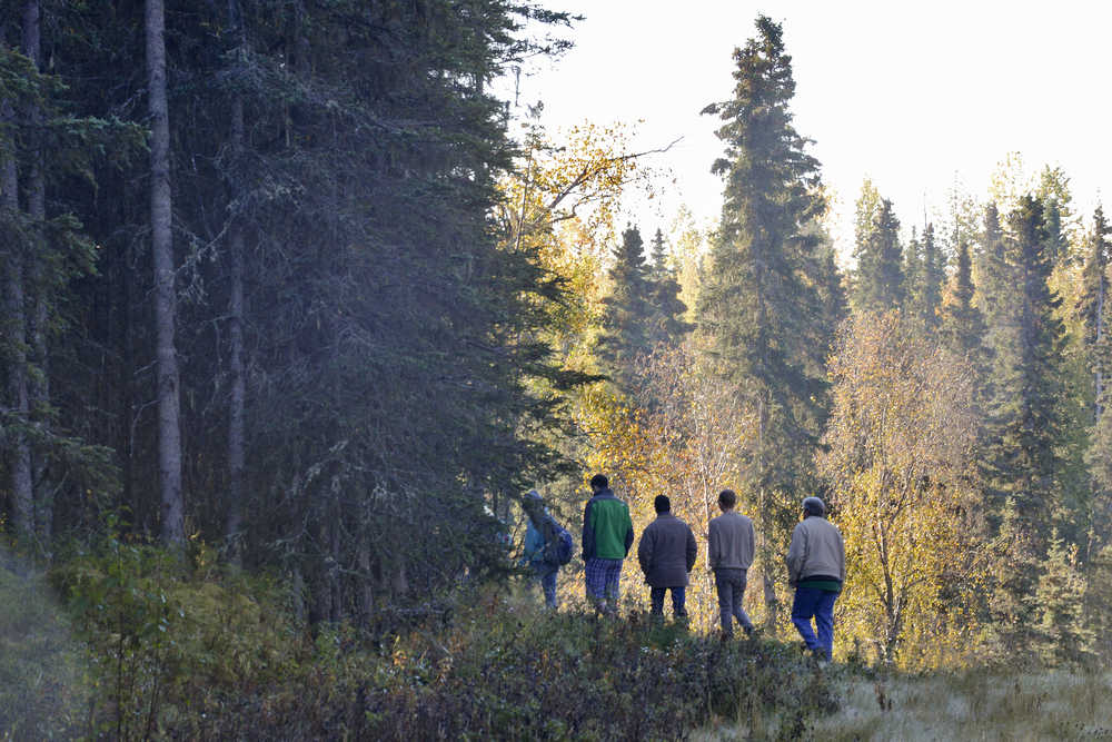 KPC class takes a walk through Dena'ina history