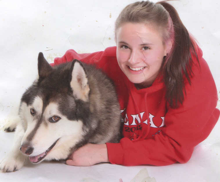 The Chess family of Kenai shared this photo of Chelsea Chess their dog Billy. They write that Chelsea and Billy were "inseparable lifelong buddies until Heaven called for the greatest companion and protector of all." (Photo by Kelly Reilly Photography)