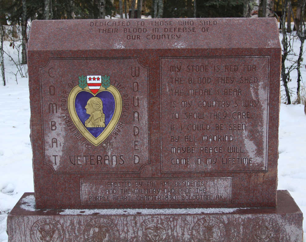 Soldotna designated Purple Heart City