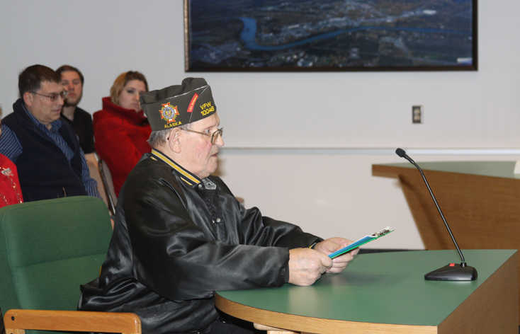 Herb Stettler of VFW Post