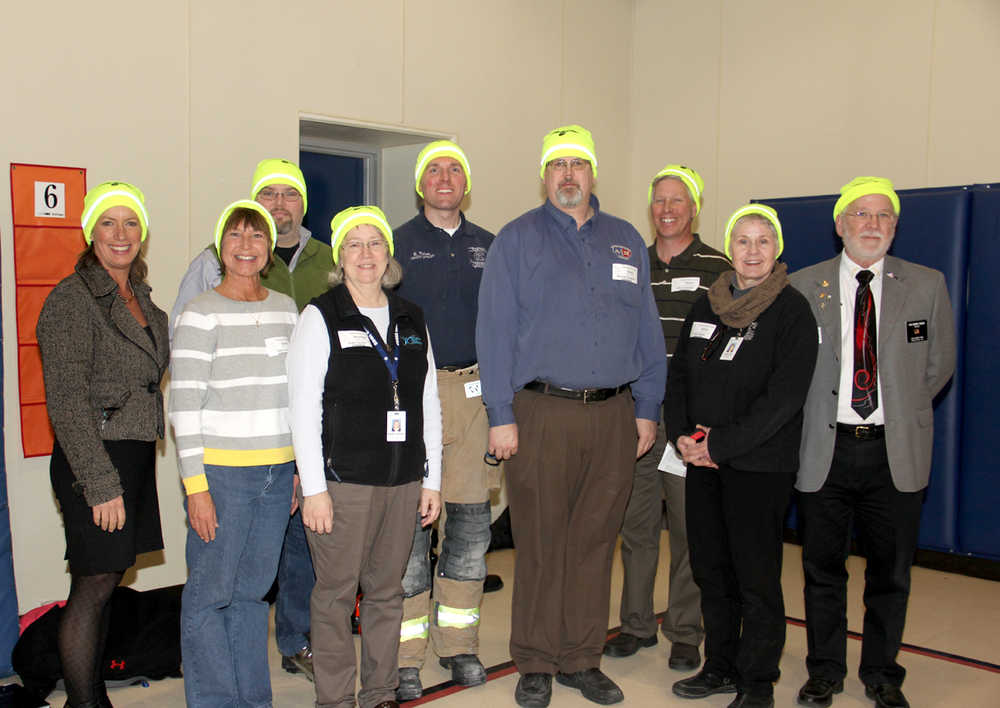 Collaborative effort gets four Soldotna Elementary schools reflective hats.