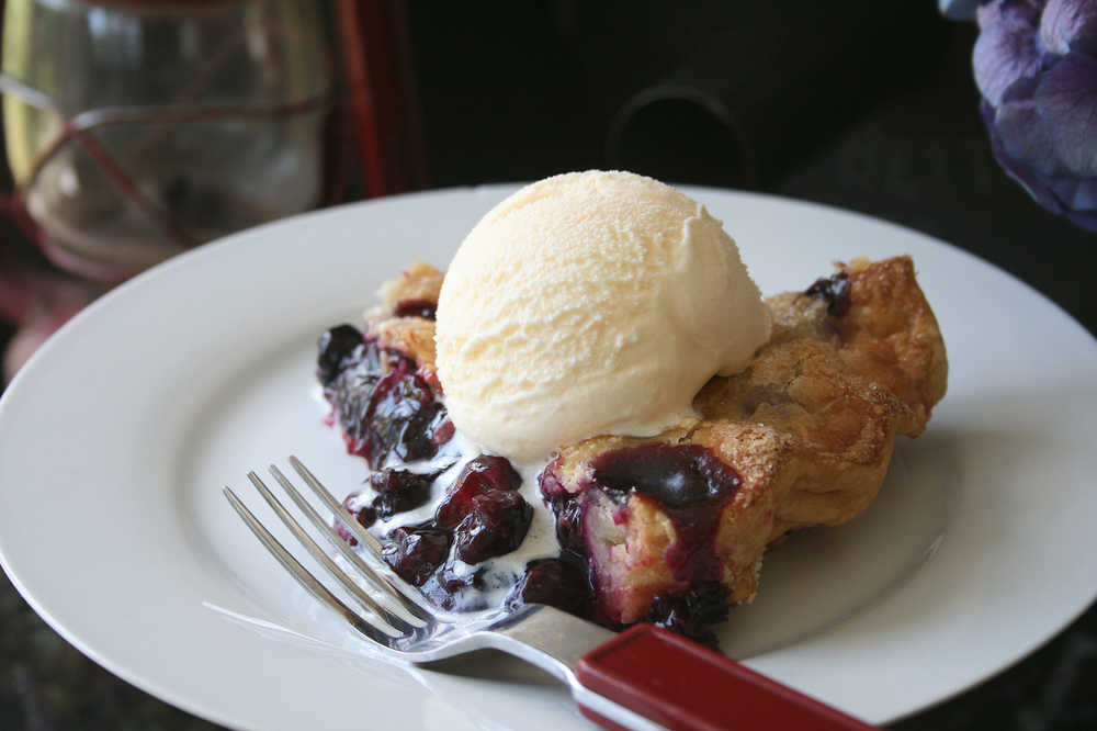 Just in time for Valentine's Day, here's the Cherry-Berry Pie in Winter  I promised you last summer. (Photo by Sue Ade)