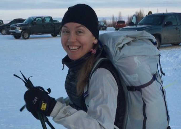 Extreme XC skier Aurora Agee of Soldotna finishes 2nd at Susitna 100 mile