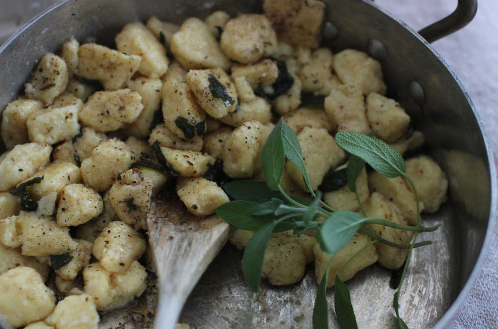 This Feb. 23, 2015 photo shows dunderi ricotta dumplings  in Concord, N.H. (AP Photo/Matthew Mead)