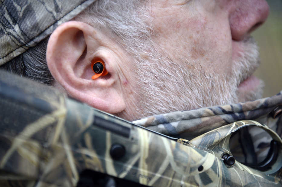 This undated photo shows an electric set of smart hearing protection for hunters, from Sound Gear in Spokane, Wash. But technology has erased the shortcomings of the standard ear plug. Excuses for neglecting hearing protection in the field are obsolete. (AP Photo/The Spokesman-Review, Jesse Tinsley)  COEUR D'ALENE PRESS
