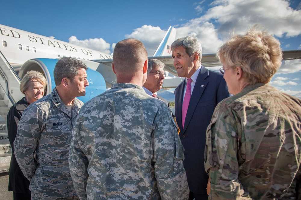 Kerry talks tech as a solution to climate change woes