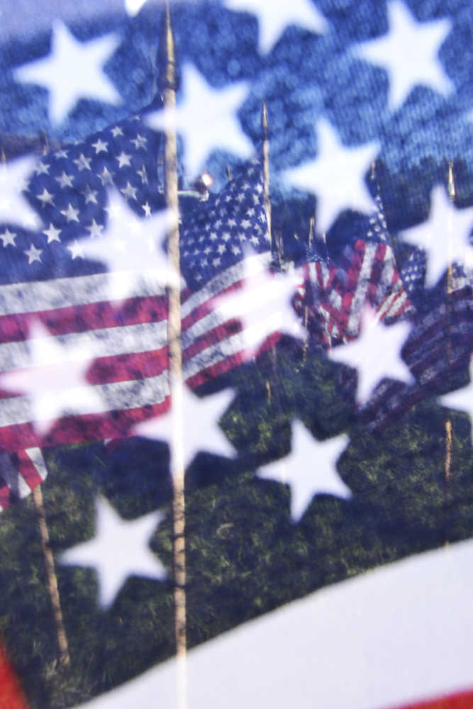 Photo by Rashah McChesney/Peninsula Clarion  A 9/11 Memorial outside of Nikiski's Fire Station 1, Wednesday September 11, 2013 in Nikiski, Alaska.