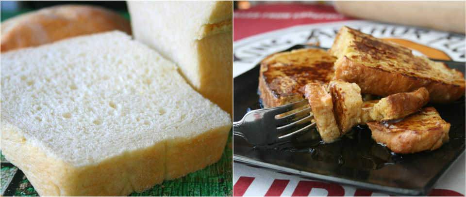 Making french toast
