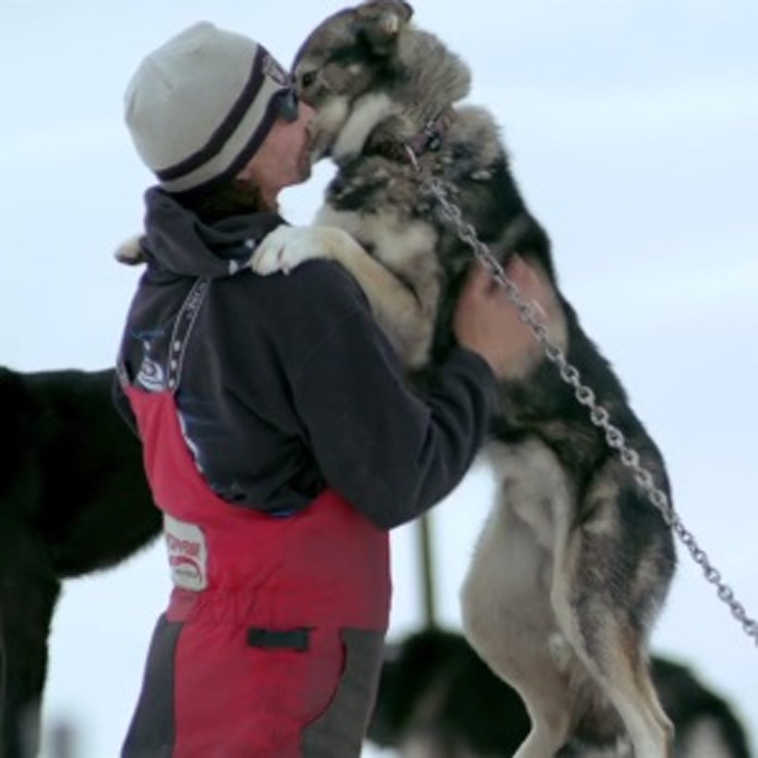 Lance Mackey is pictured in a scene from "The Great Alone," playing at the Homer Documentary Film Festival.