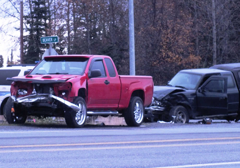 None injured in two-vehicle wreck