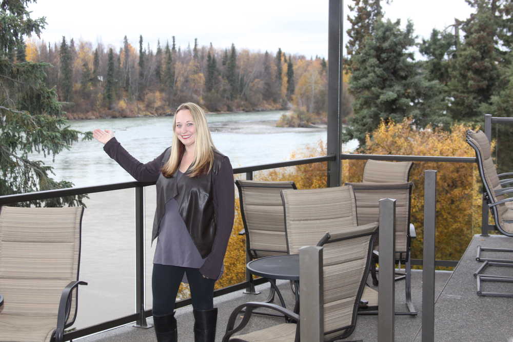 More than a view of the Kenai River the Bridge Lounge lets customers be by the River.