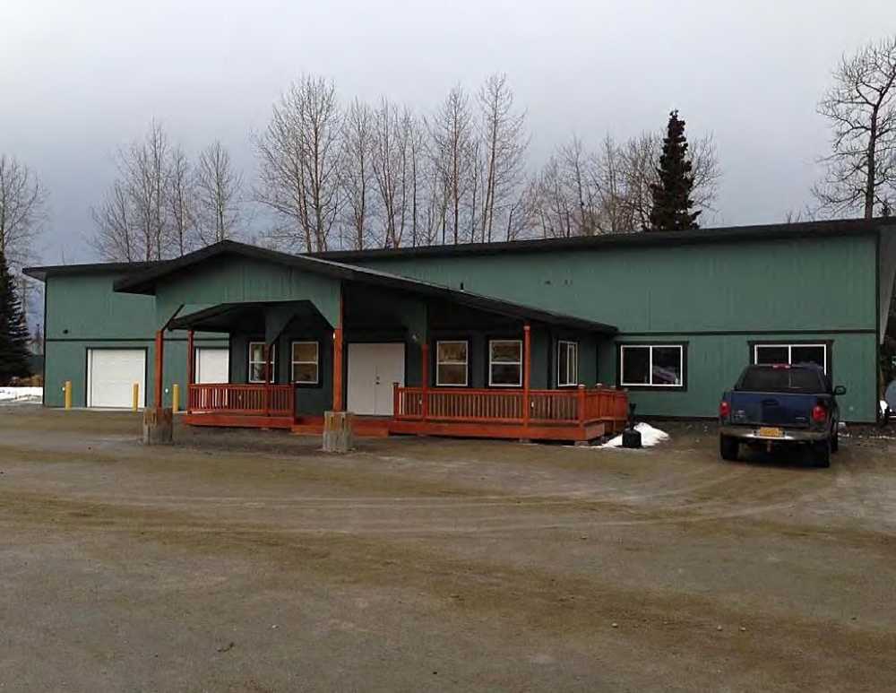 The Ninilchik Tribal Council constructed a building to serve as a transit hub on Oil Well Road.