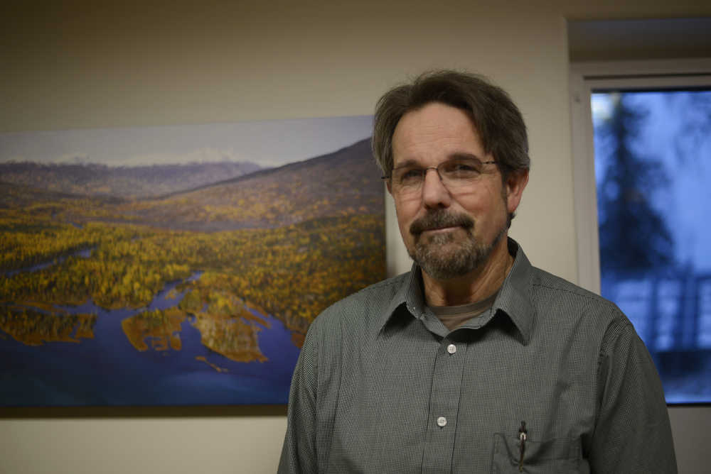 Photo by Elizabeth Earl/Peninsula Clarion Jack Sinclair, the former Division of Parks & Outdoor Recreation supervisor for the Kenai Peninsula, has taken over the executive director position at the Kenai Watershed Forum.