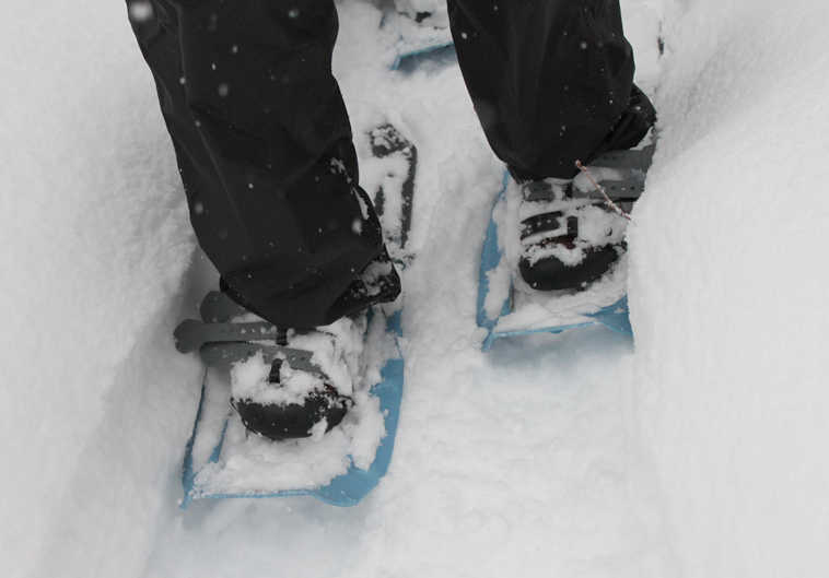 With a basic pair of snowshoes, just about any hike on the Kenai Peninsula is accessible in the winter. (Clarion file photo)