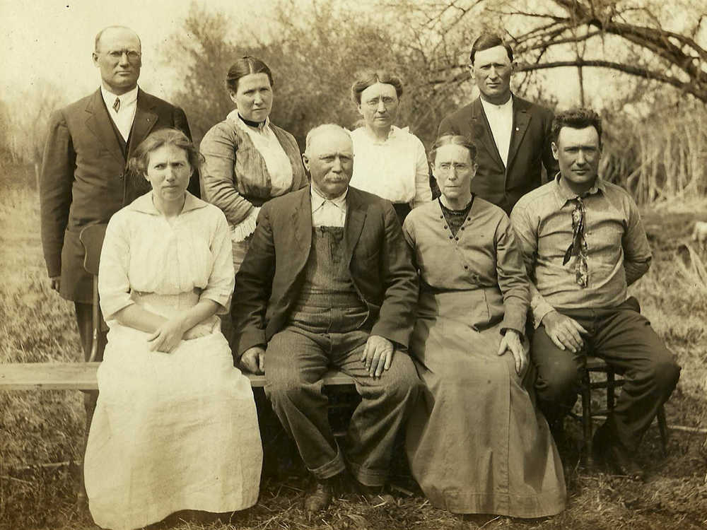 The Twibell family, circa 1910. Photo coutresy Ann Berg.