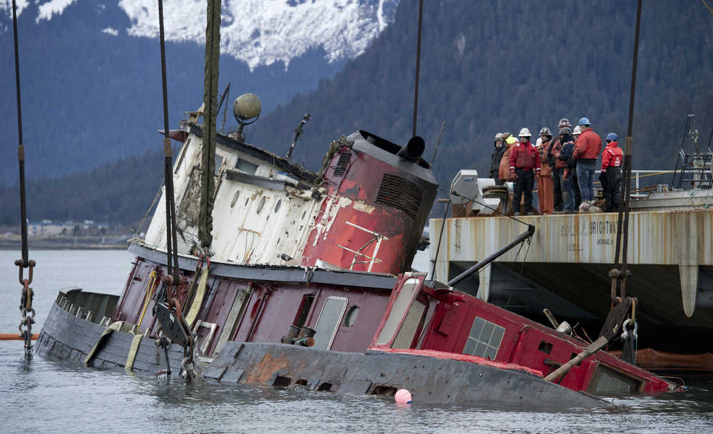 raising sunken cruise ship