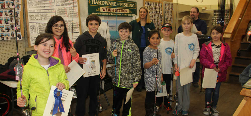Ice Fishing Families score at Soldotna Hardware Derby