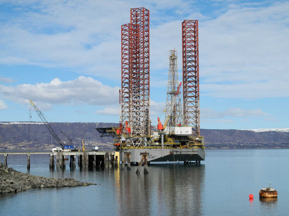 The jack-up rig Randolph Yost arrived on the heavy-lift vessel Tai An Kou in the evening of March 9.  Furie Operating Alaska plans to use the jack-up rig to drill new wells in the Kitchen Lights Unit off Nikiski.