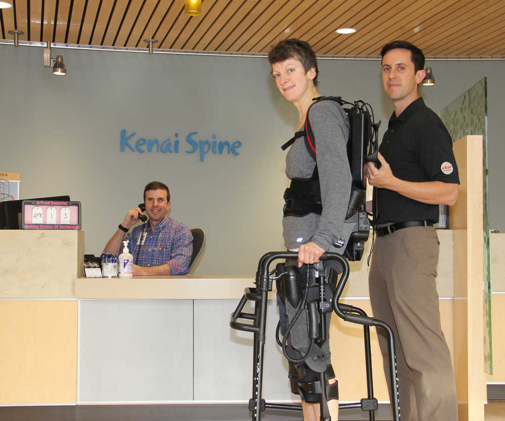 Exoskelton Bionic Robot debuts at the new Kenai Spine