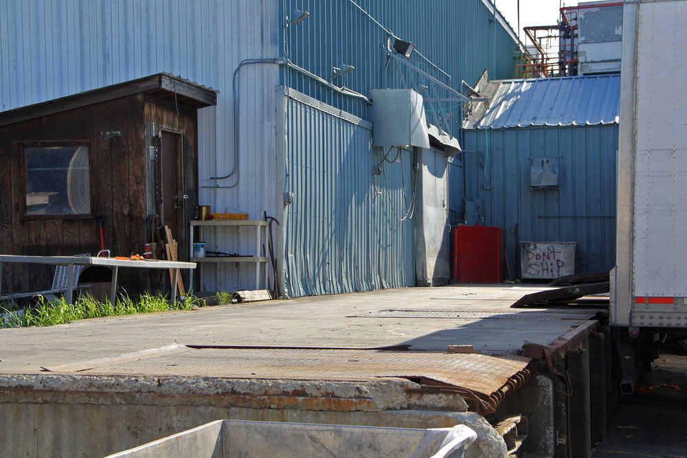 Photo by Elizabeth Earl/Peninsula Clarion Great Pacific Seafoods' plant in Kenai, Alaska, shown on Wednesday, May 25, 2016, has closed and will not operate for the 2016 season.