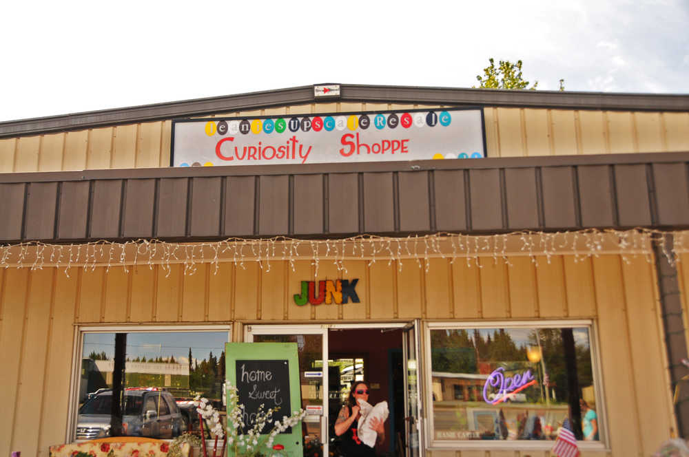 Photo by Elizabeth Earl/Peninsula Clarion The exterior of the Ye Olde Curiosity Shoppe on Monday, May 30, 2016 in Kenai, Alaska. The shop recently moved from its old location near the Peninsula Job Center to a new building on the Kenai Spur Highway across from Salvation Army.