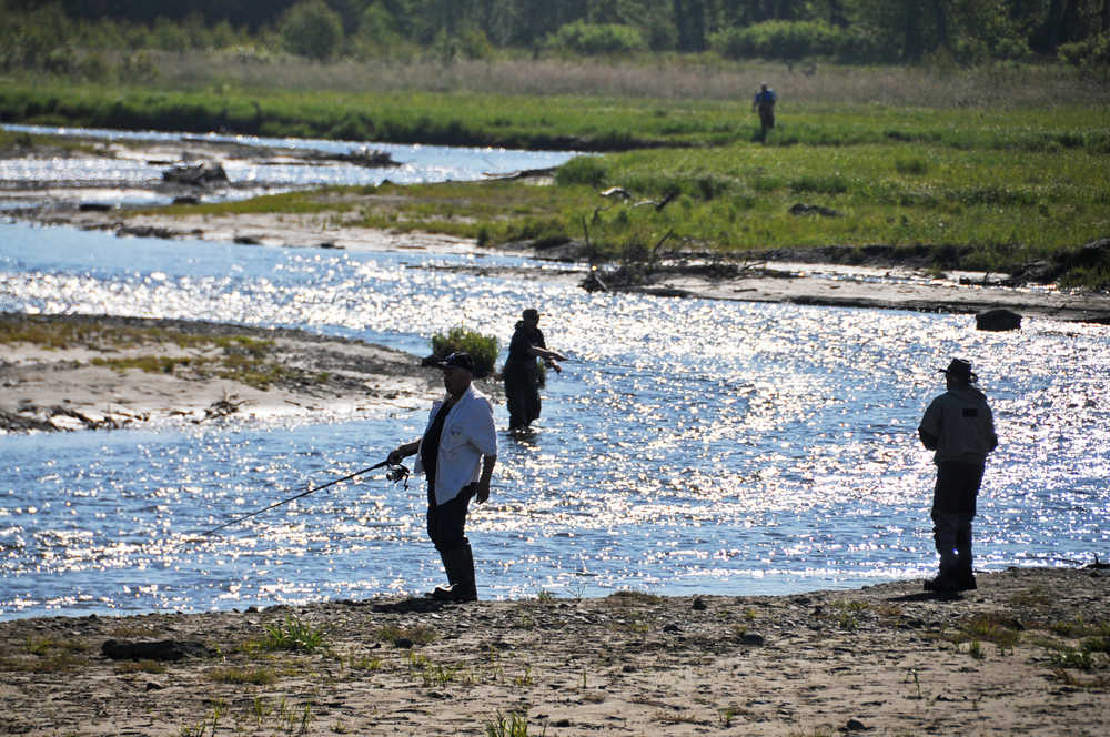 Kings run to Ninilchik River, Deep Creek