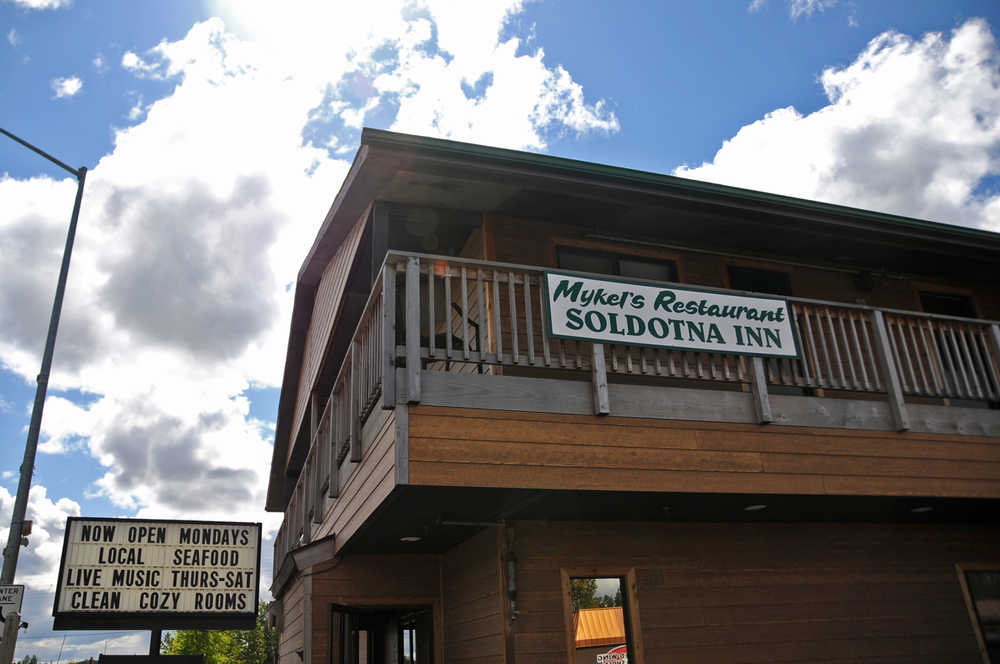 Photo by Elizabeth Earl/Peninsula Clarion Mykel's Restaurant and the Soldotna Inn, pictured on Monday, June 6, 2016, is for sale, though owner Alice Kerkvliet said she would not sell until she found a buyer that is a good fit.
