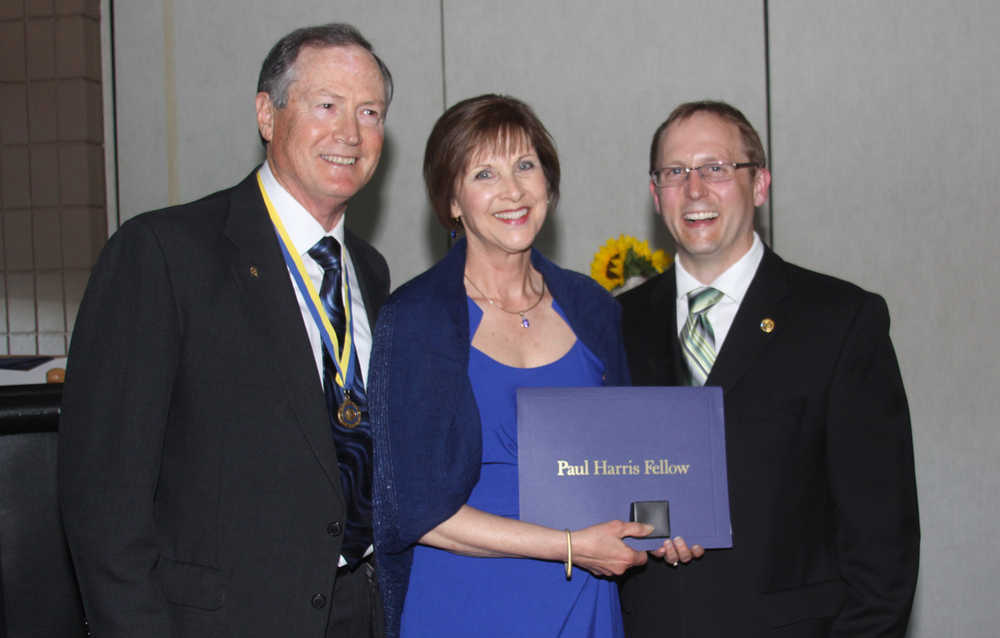 Rotary club honors the service of others with honorary Paul Harris Fellowships