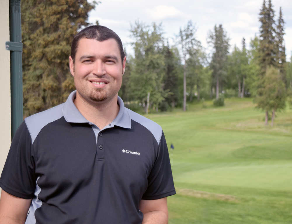 Photo by Joey Klecka/Peninsula Clarion Birch Ridge Golf Course head golf pro Zac Cowan is currently in the process of taking over ownership of the Soldotna course from grandparents Pat and Myrna Cowan.