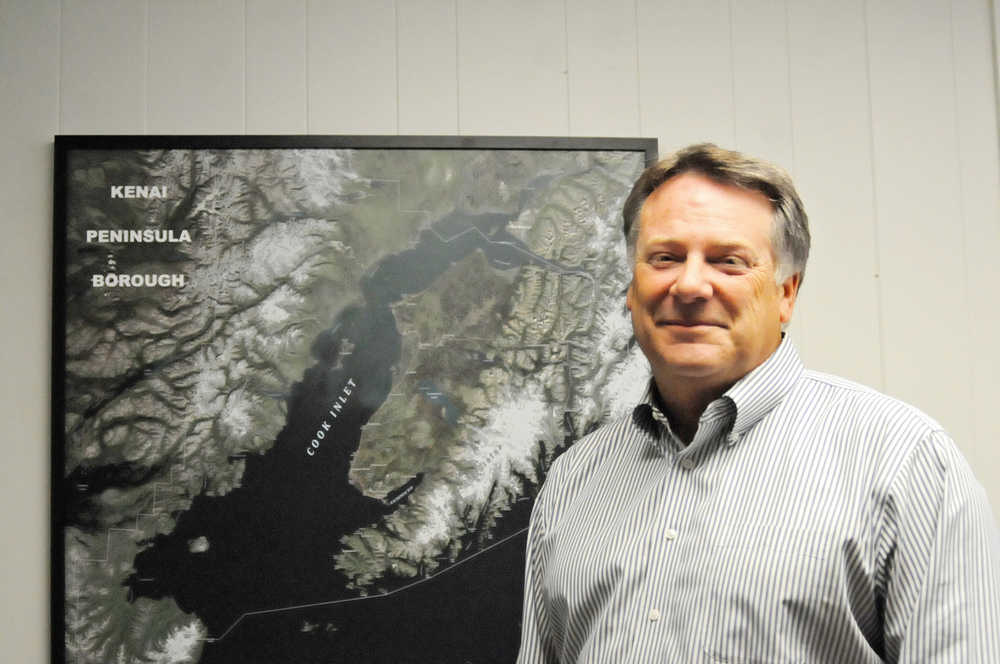 Photo by Elizabeth Earl/Peninsula Clarion Tim Dillon, the former city manager of Seldovia, pictured Monday, Aug. 1, 2016 in Kenai, Alaska, has stepped into a new role as executive director of the Kenai Peninsula Economic Development District, a nonprofit that supports businesses on the peninsula.