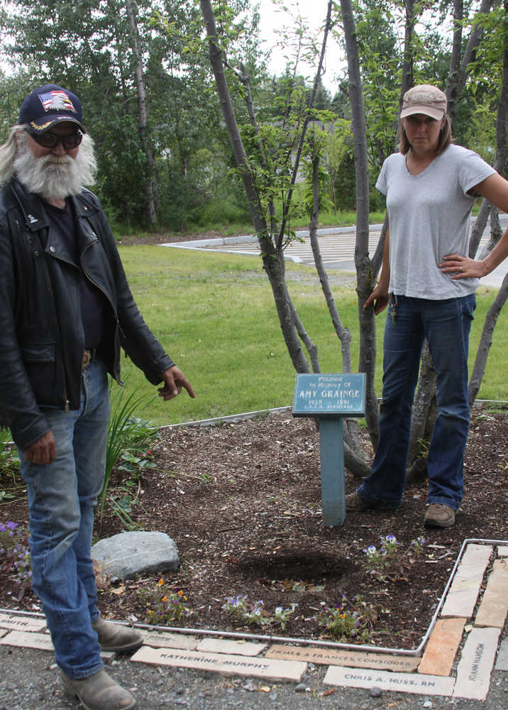 Really? Shrubs stolen from CPH Peace Garden