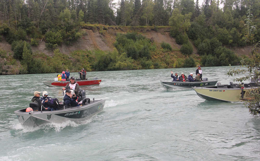 Warming up for the Silver Anniversary of the Kenai River Classic
