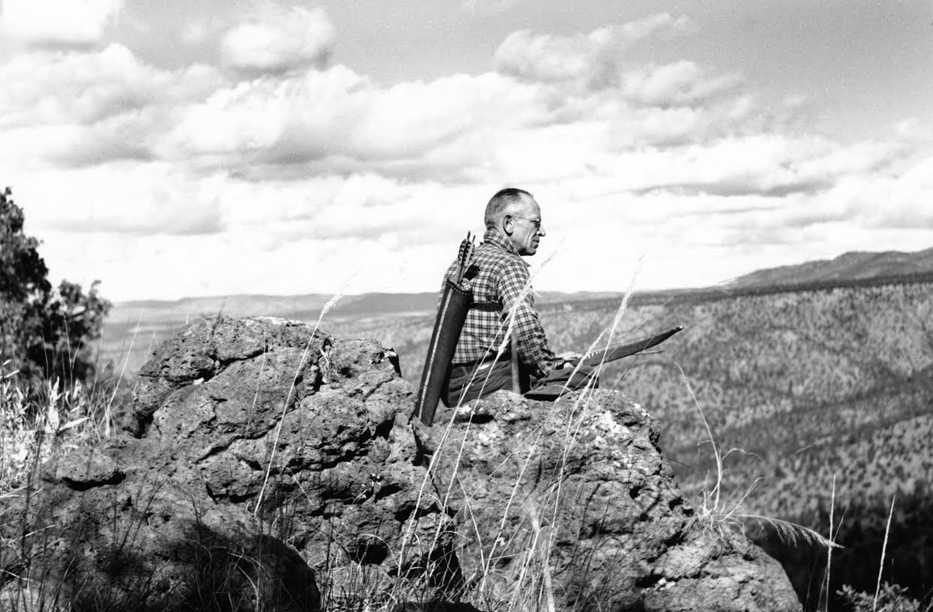 Aldo Leopold was made a Professor of Game Management at the University of Wisconsin-Madison in 1933, the first such program in the U.S. He wrote "A Sand County Almanac" in 1949 just before his death.  (Photo courtesy oregonwild.org)