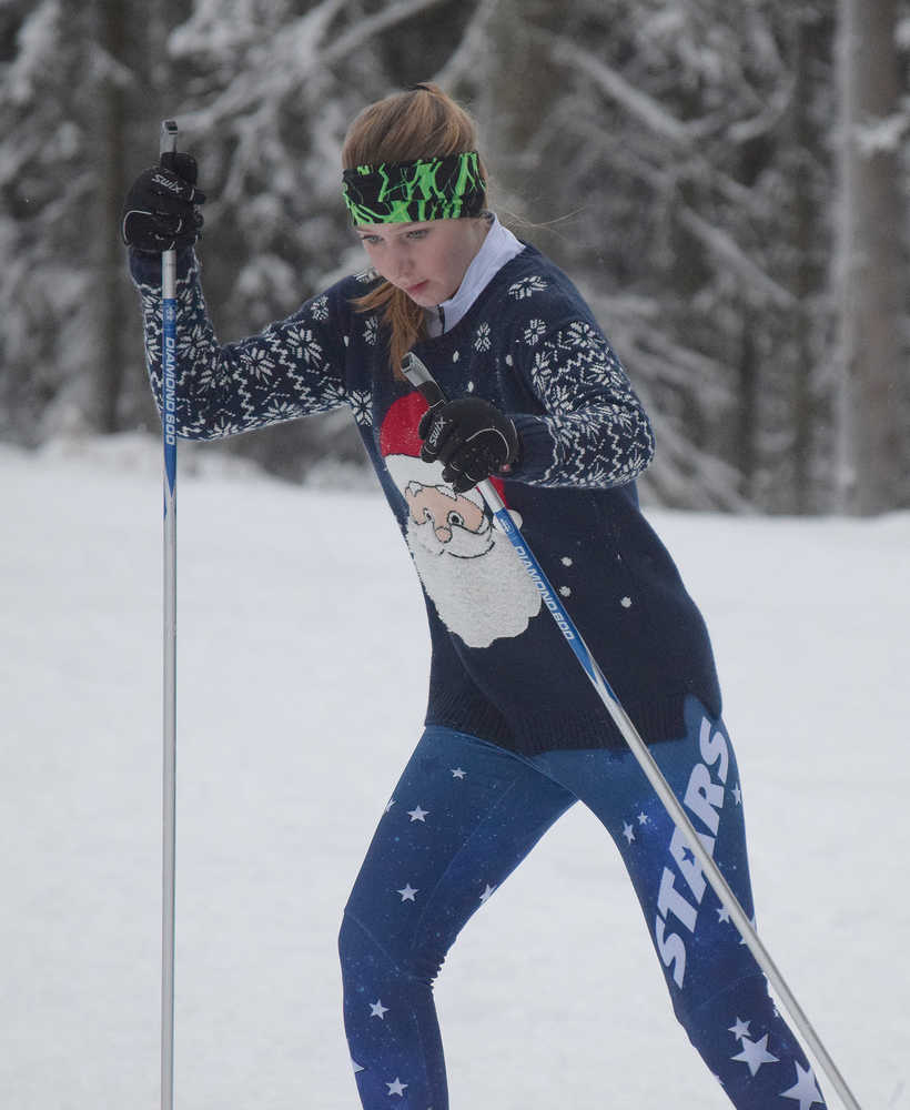 Fun rules the day for skiers at Candy Cane Scramble