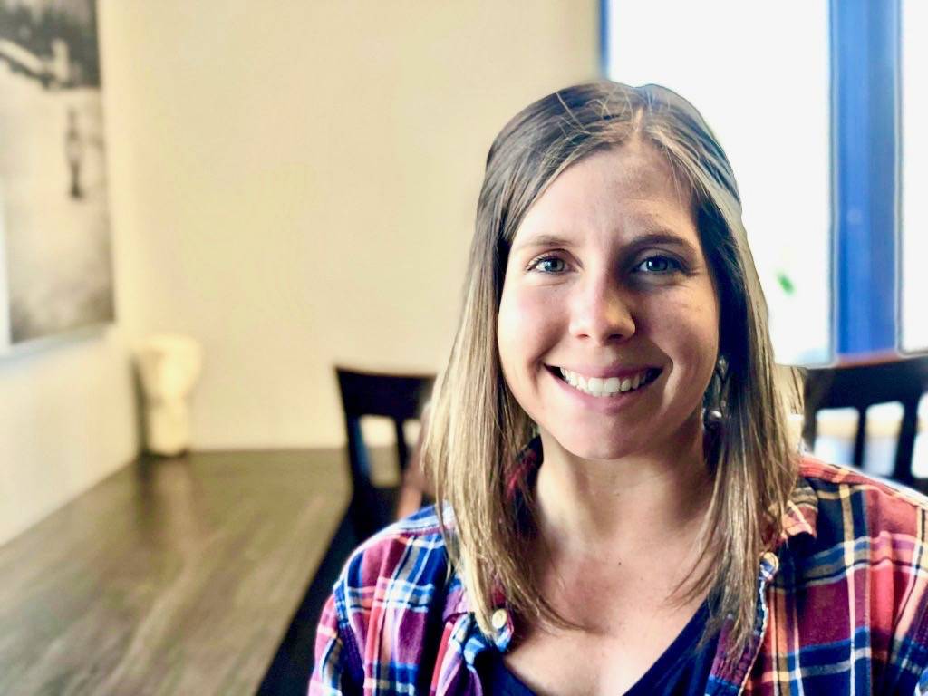 Pamela Parker, co-owner of Everything Bagels, started the bagel shop with her husband, Matt Parker, and friends, Brooke and John Campbell, in 2016 on Wednesday, Aug. 22, 2018, in Soldotna, Alaska. (Photo by Victoria Petersen/Peninsula Clarion)