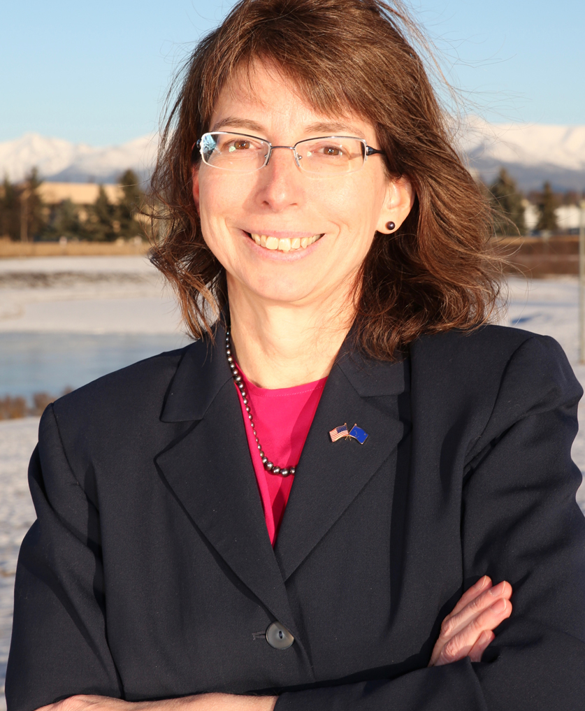 Independent U.S Senate Candidate Margaret Stock poses for a campaign portrait in February 2016.