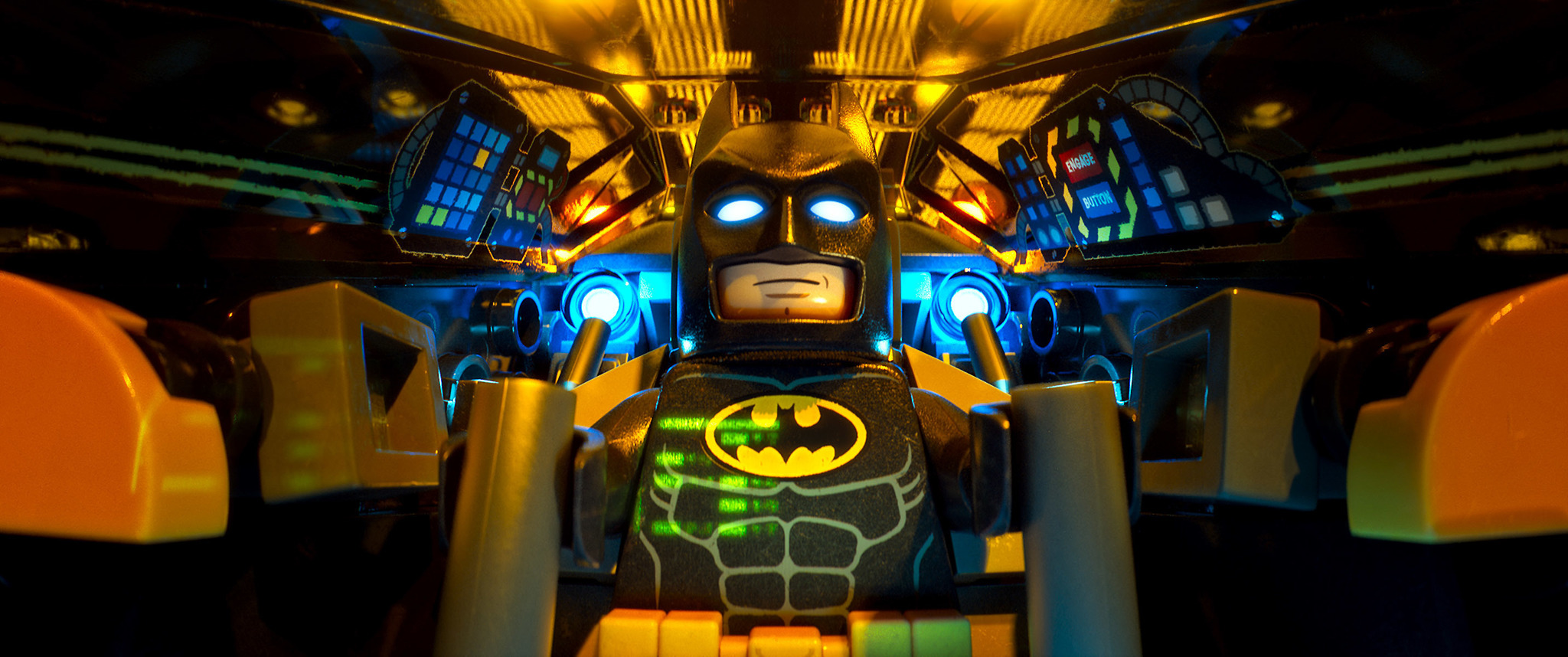 This image released by Warner Bros. Pictures shows Batman, voiced by Will Arnett, in a scene from “The LEGO Batman Movie.” (Warner Bros. Pictures via AP)