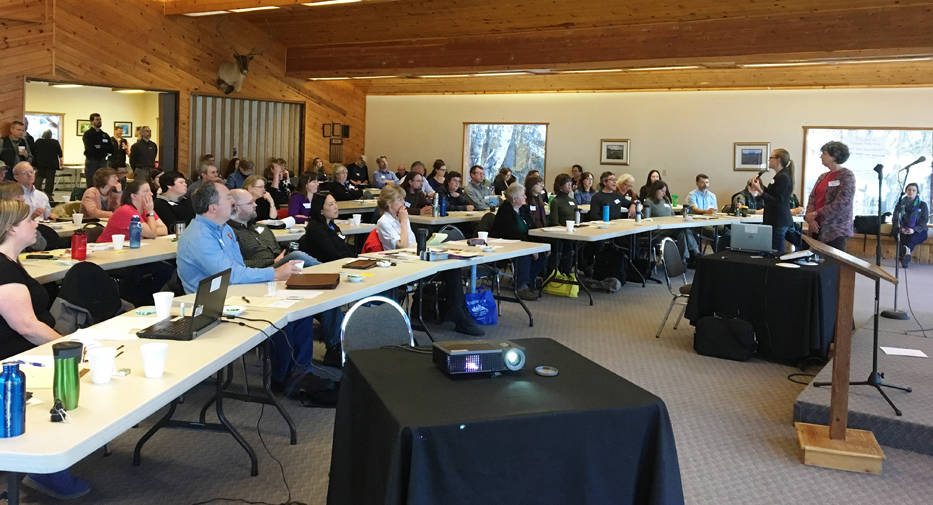 About 80 workshop participants came together this past week to discuss more collaborative ways of managing public lands on the Kenai Peninsula. (Photo courtesy Kenai National Wildlife Refuge)