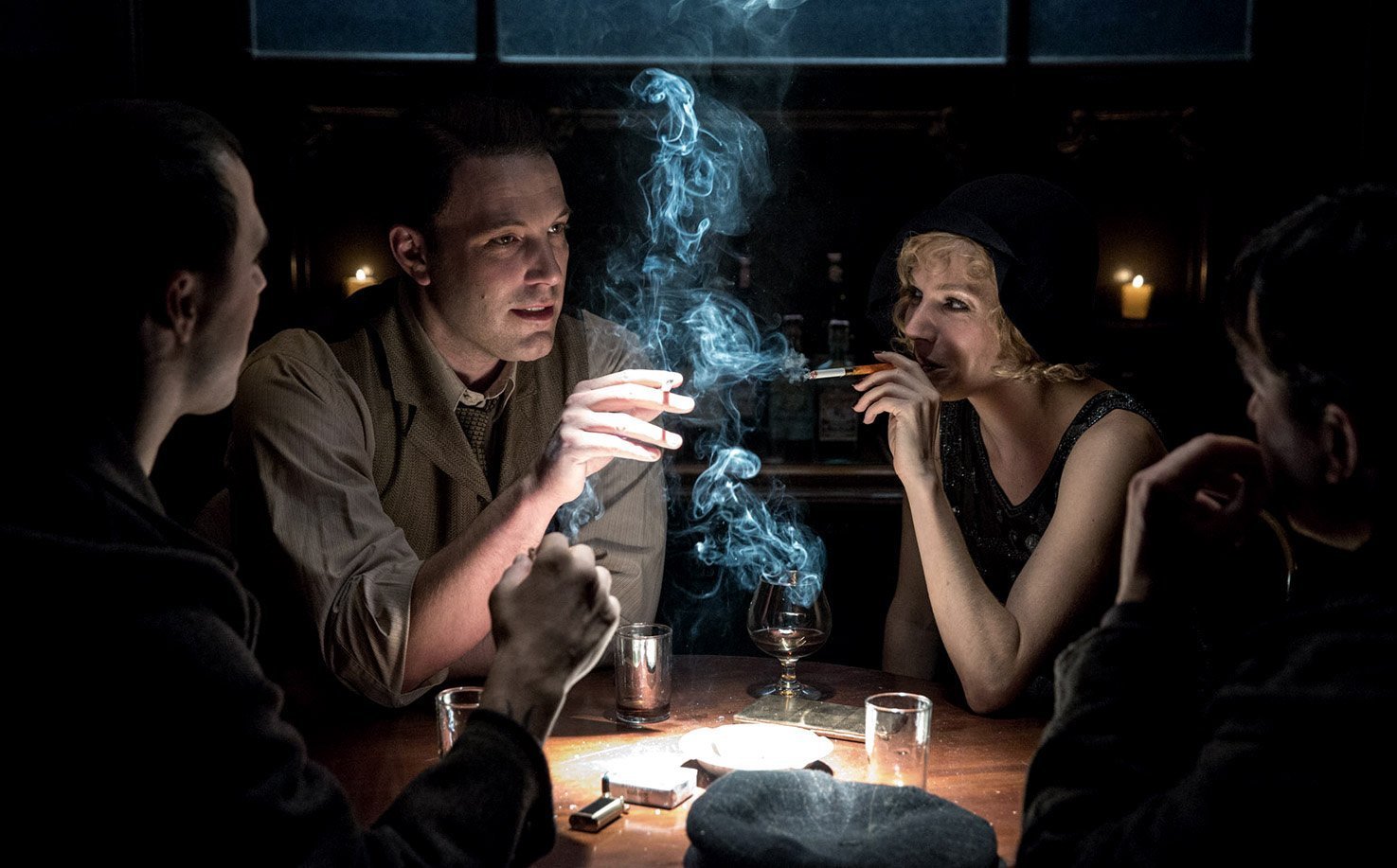 Ben Affleck and Sienna Miller in "Live by Night." (Warner Bros. Pictures)