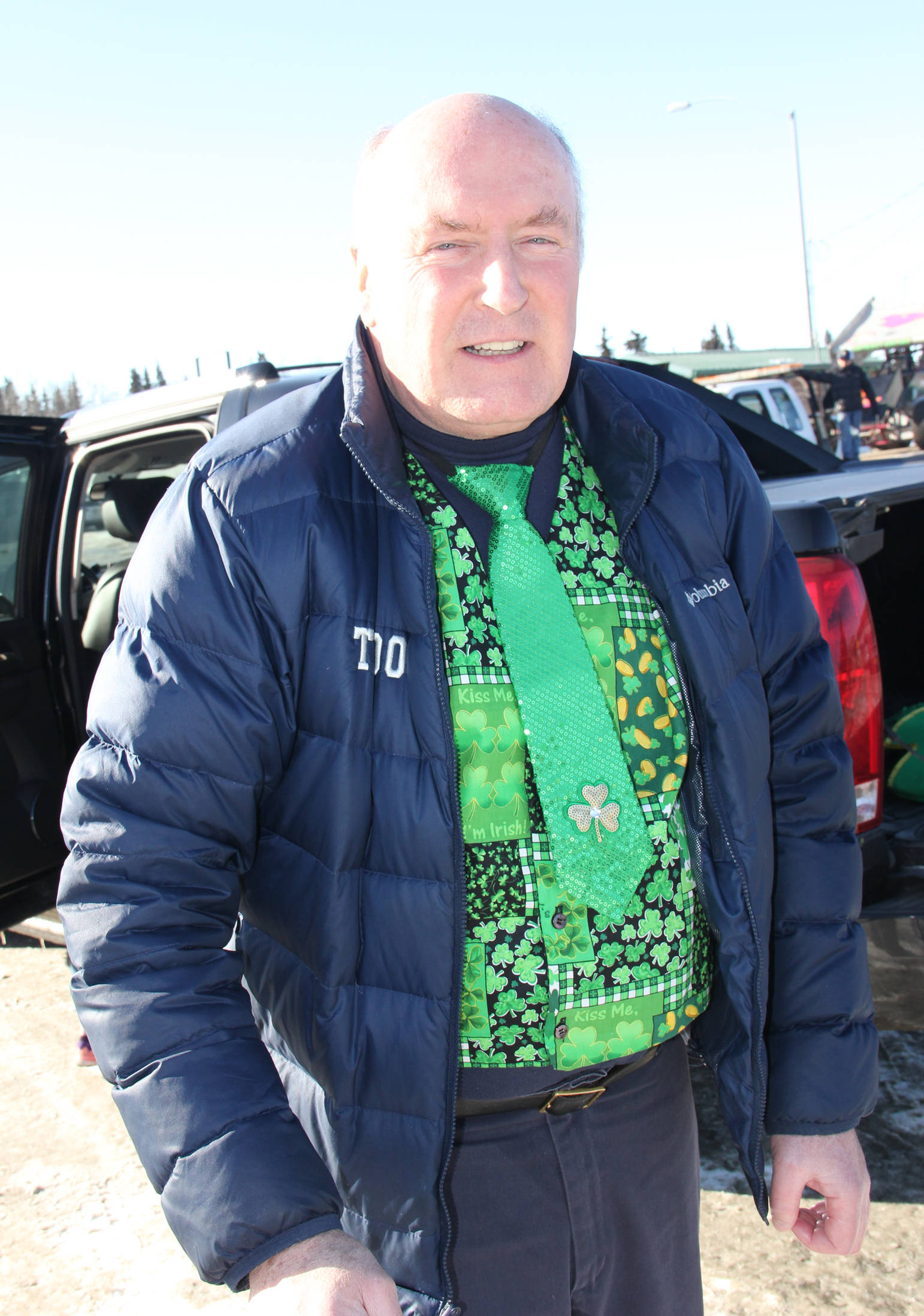 Parade founder and resident leprechaun Michael Sweeney loves St. Patrick’s Day.