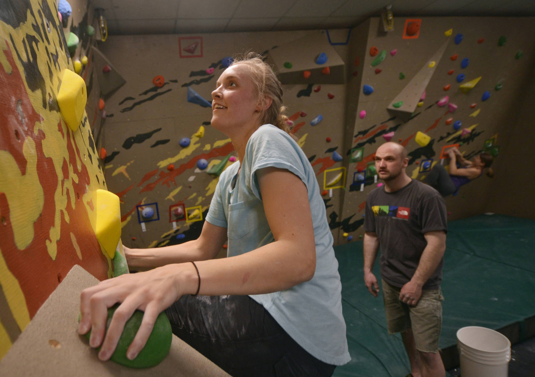 Rock wall offers new ascent for peninsula climbers