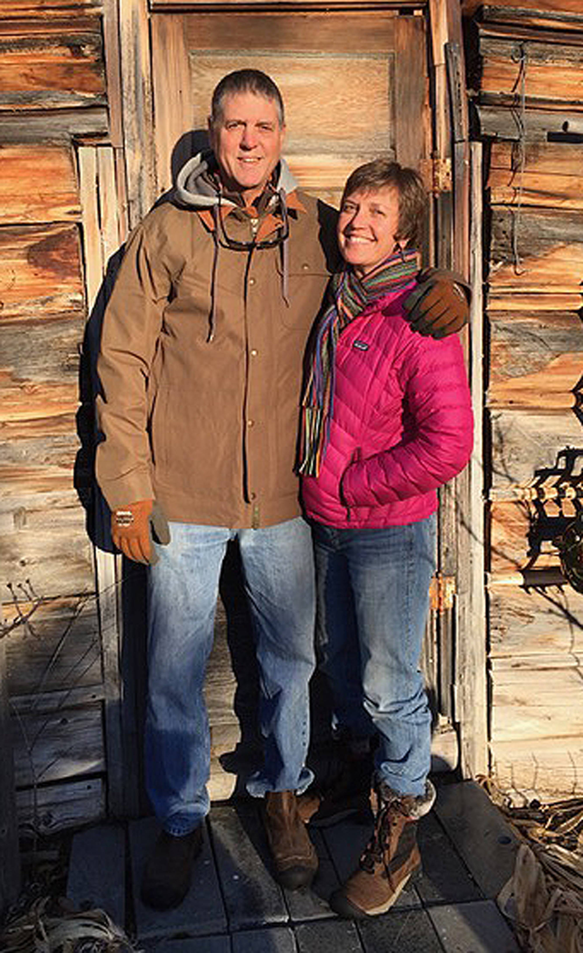 Retired teacher, coach and Homer administrator Dave Cloud poses with his wife Melissa, a retired elementary school teacher and former Teacher of the Year award recipient. (Photo courtesy of Dave Cloud)