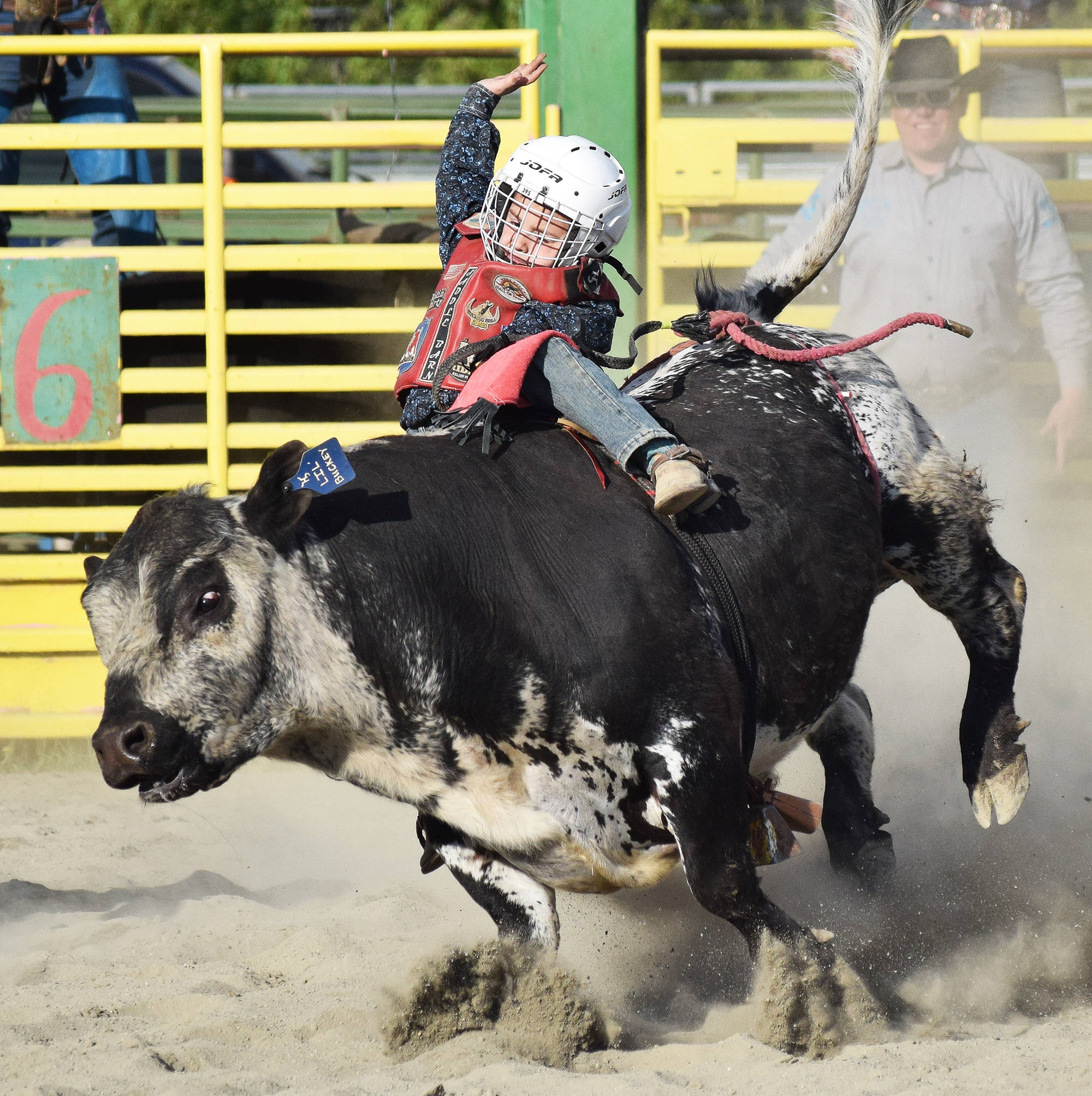 Thrills and spills at the Soldotna Rodeo
